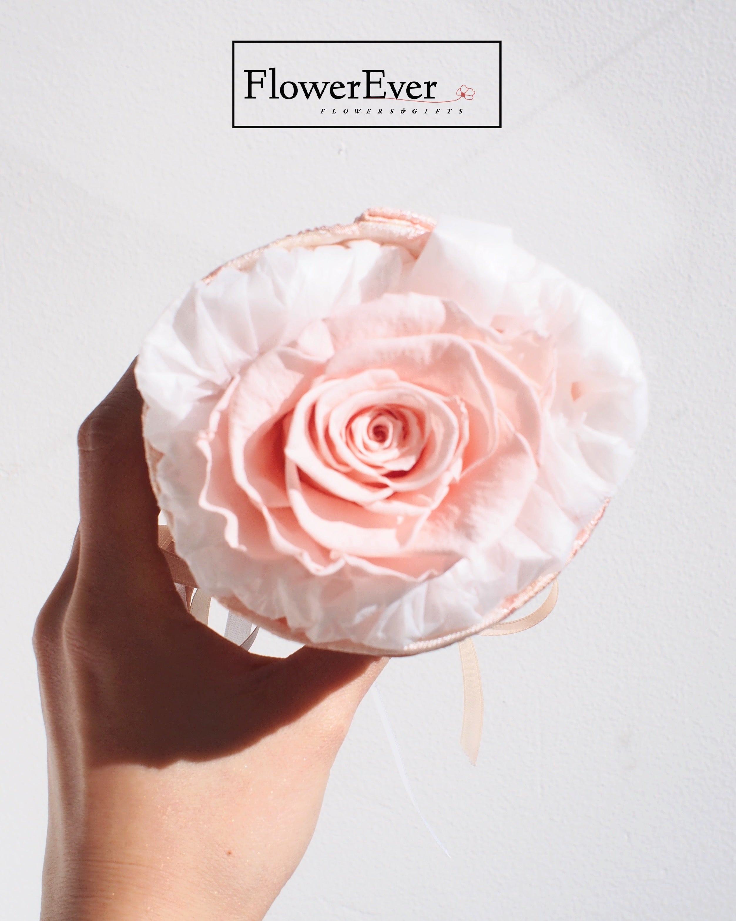 Preserved Real Rose Mini Pink Bouquet - Sweet & Lovely