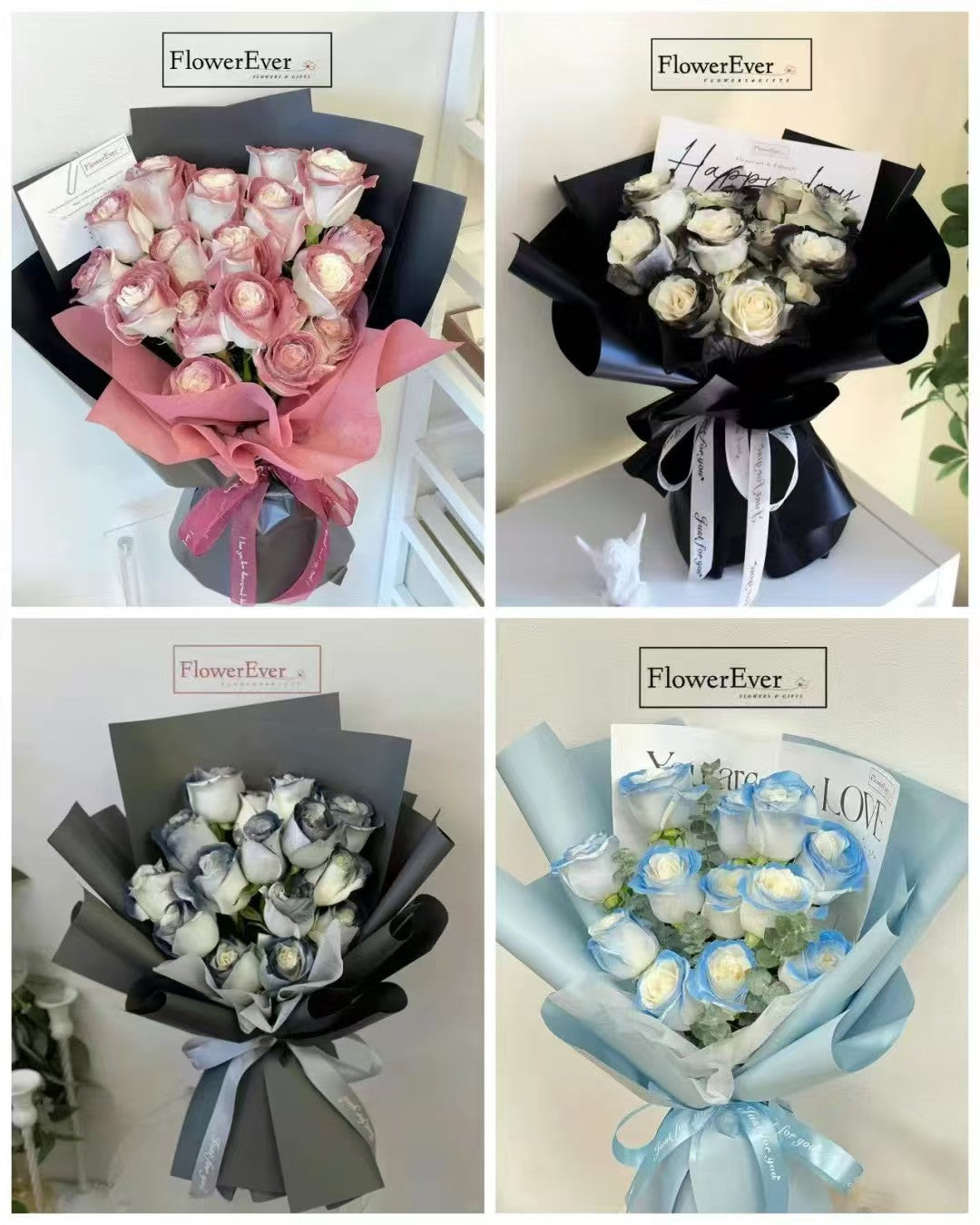 Four Unique Spray Color Collections|12 Stems 24 Stems