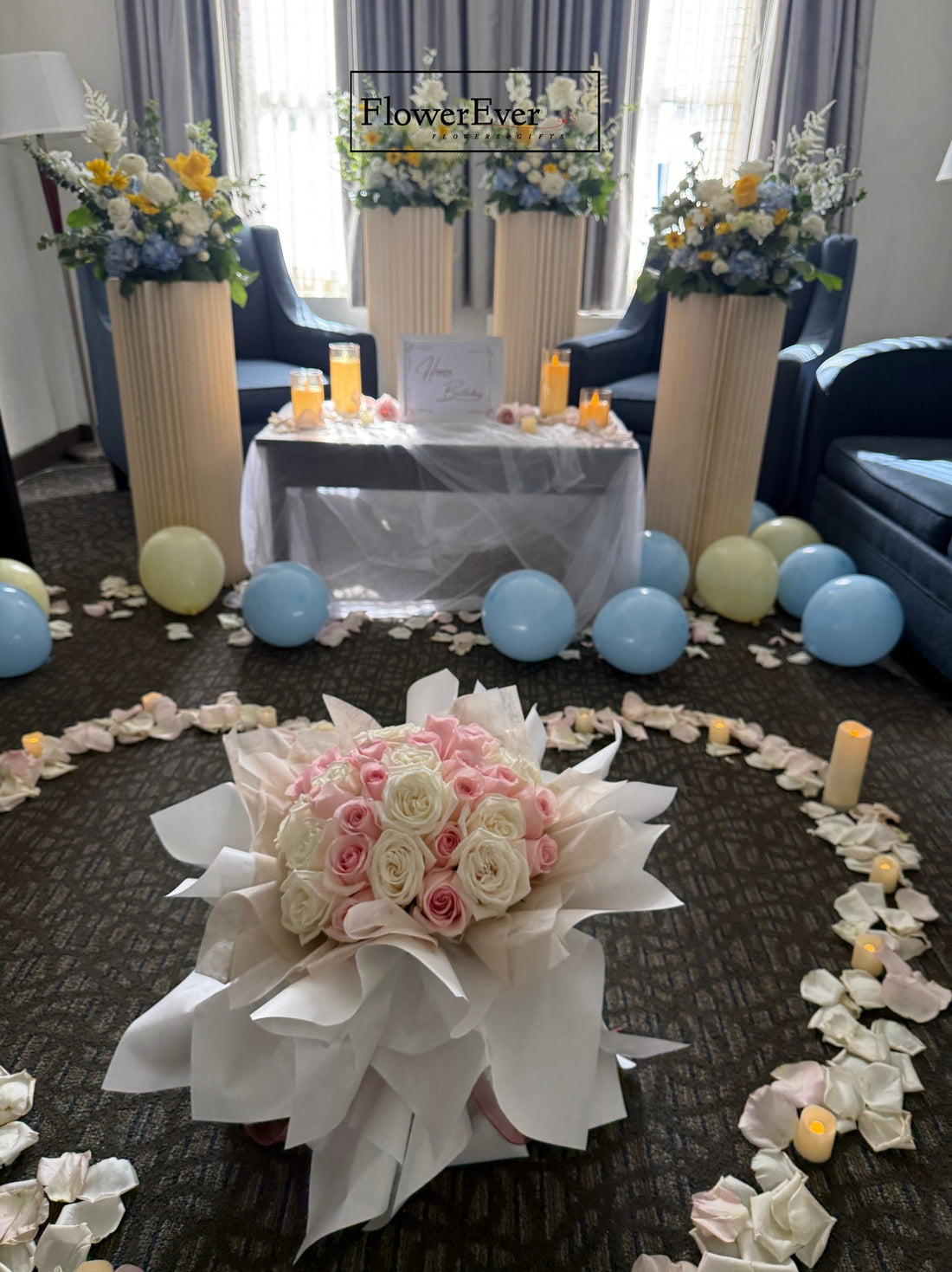 Private Floral Decoration at Home/ Hotel for Birthdays or Anniversary