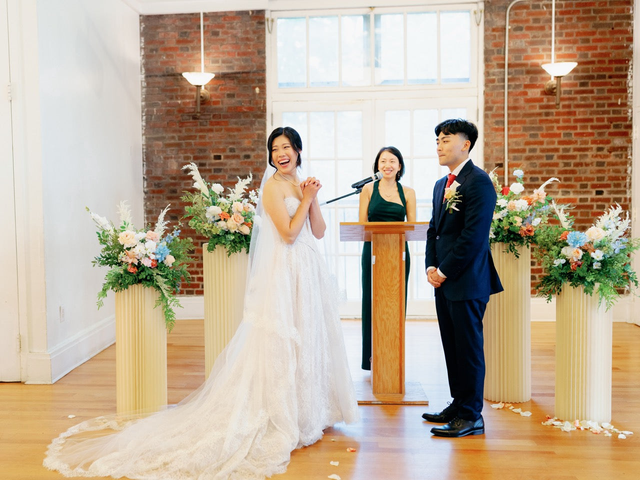 Wedding Florals at Prospect Park Picnic House Brooklyn: Rustic, Romantic, Real