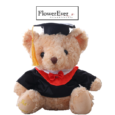 Cute Graduation Teddy Bear Gift for Graduates｜White, Brown, Black