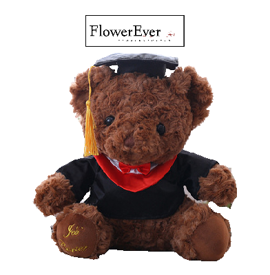 Cute Graduation Teddy Bear Gift for Graduates｜White, Brown, Black