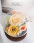 Forever Roses Glass Dome with Preserved Florals - Timeless Flower Gift