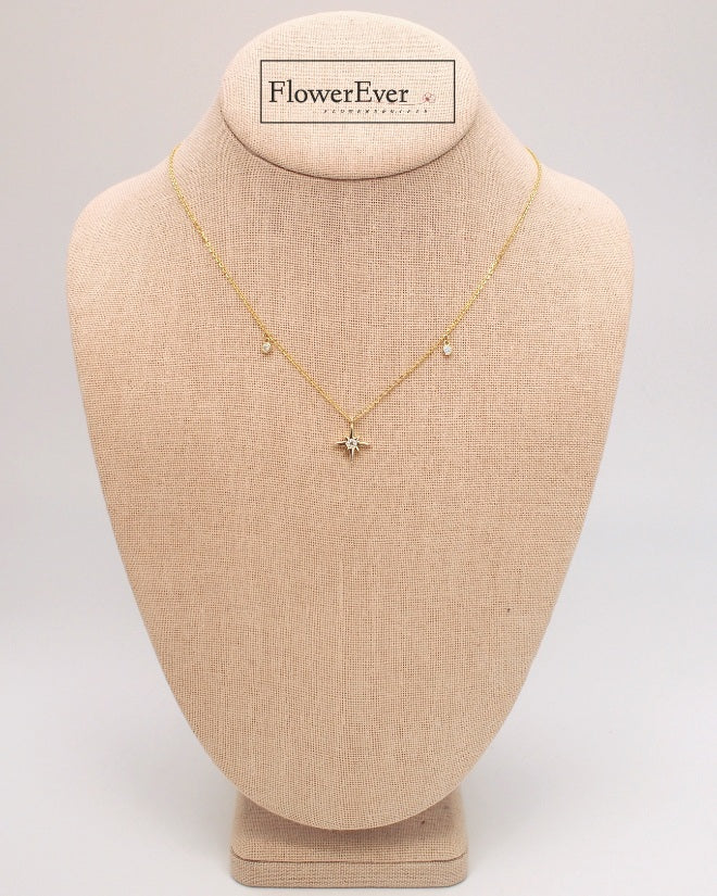 Elevate Your Style with the Star Sparkle Moissanite Necklace