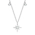 Dazzling Moissanite Necklace with Star Sparkle Pendant